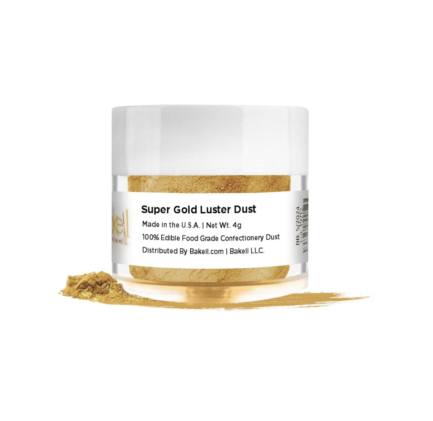 Bakell Super Gold Luster Dust – Frans Cake and Candy
